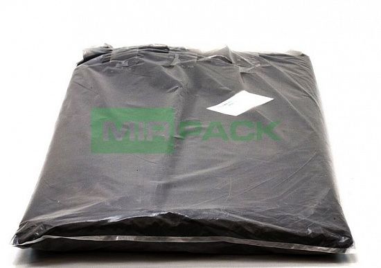 Мешки для мусора 120 л, 80 мкм, ПВД, 100 шт. черные, 2х слойные - Вид 2