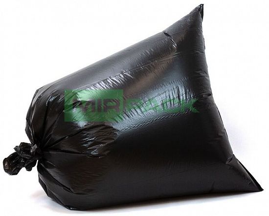 Мешки для строительного мусора 180 л, 100 мкм, ПВД, 10 шт. черные, Добрыня - Вид 2